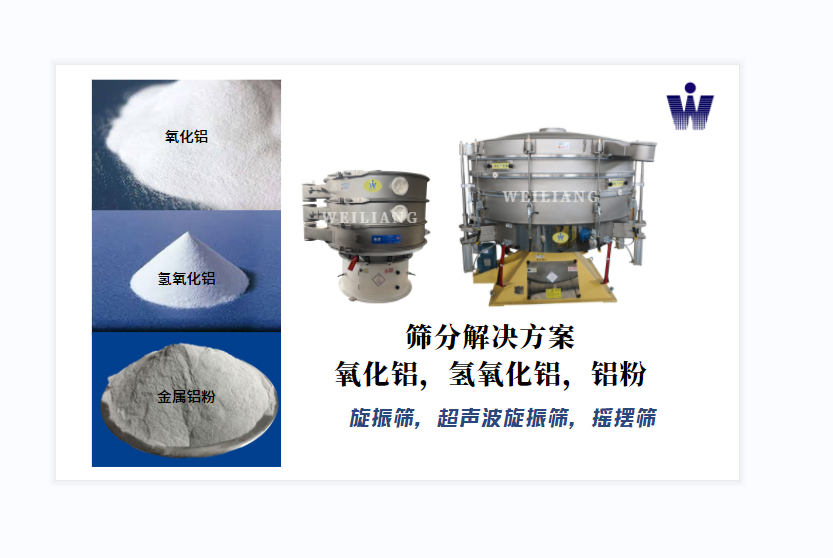 氧化鋁、氫氧化鋁、金屬鋁粉篩分案例